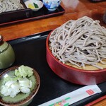 Yamamori - もりそば810円＋大盛り220円