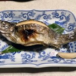 御宿 まるや - 清流鱒の塩焼き