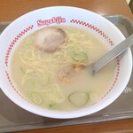 Sugakiya Fujimina Ion Ten - ラーメン（食べかけ）¥430