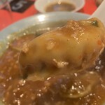 赤坂珉珉 - 炒醤餃子(ミソギョーザ)  アップ