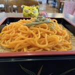 Matsumoto Ya - 柿ざるうどん　930円(税込)  ※連食向きの、ボリューム感