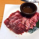 Shiawase no Yakiniku All you can eat Kamimura Bokujou Kamio Ten - プレミアム５高貴なるトリュフdeステーキ