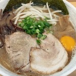 麺屋 Dou楽 - 玉子らーめん。味は良いよ