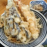 Aizu Yamamiyako Soba Tsutsumi An - 小天丼