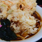 Shinano Oiwake Soba Hatsudai An - 見ても判らないが(笑)、"鳥から天"。