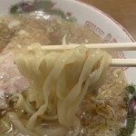 Seiryu Manju San Shanghai Ramen Inarikoji Ten - 萬寿山ラーメンの麺