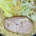 麺処 蓮海 - まぐろ豚骨味噌らーめん