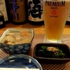 Sashimi~ya - 生ビールとお通し