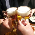 Horumon Sawa Chuo Ginza Ten - 先ずは生ビールとドリンクで乾杯〰️‼️