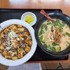 Fukugen - ☆豚骨台湾ラーメンと麻婆飯のセット　安い、多い、美味い♪