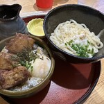 花あかり - 豚角煮温玉丼セット