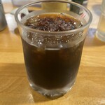 カレー専門店　パピー - セットのアイスコーヒー