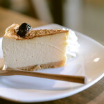 Coffee and Gallery Mori Cafe - チーズケーキ。