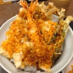 Ten-don Tenya × Tonkatsu Chitaka Nagatec In Nagoya Kanayama Annex Ten - オールスター天丼