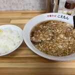 こえもん - 中華そば ¥700 ⇨ 久しぶりの八王子ラーメンでフルセット ( ͡° ͜ʖ ͡°)