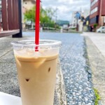 燦SUN - カフェオレ　つしま焙煎所（対馬市厳原町久和）のコーヒー豆を使用。濃厚かつスッキリとして美味。