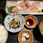 Washoku Torashi - 【日替わりランチ】刺し身定食