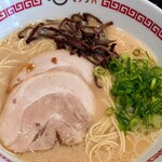 Kuga Parking Area (Kudari Sen) Snack Corner - 玖珂ラーメン　650円