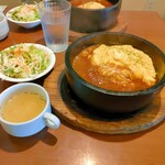 石焼オムライスダイニング　クローバーキッチン - 