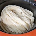 Honkakuha Udon no Sanki - 鴨付け汁うどん（中）500ｇ1280円