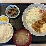 Gohan-ya Kokoru - カキフライ定食 ¥950⭐︎ミ