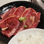 Yakiniku Jutei Shibuya Ten - カルビ&ハラミ定食