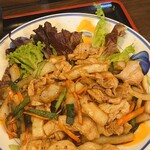 Yacht Shokudo Ekimae Honten - スタミナ焼き肉定食