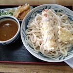 Udon no Maeda Shitennoji Ten - ざるカレーうどんとちくわ天に鶏天