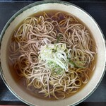 新八 - かけそば350円　大盛100円