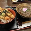 Sumiya An - 天丼定食
                ・温かいお蕎麦（汁そば）
                ・小鉢一品
                ・ミニ天丼