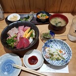 Sakana to Sumibi Yama Seafood - 全体図。