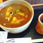 Curry Udon Tsubaki - 上からパシャリと。