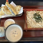 風庵 - 料理写真:天ざる　　1670円