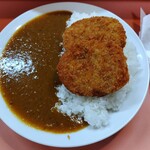 Curry Shop Bara Nisseki Mae Ten - ミンチカツカレー・大盛。少ししゃばい目な欧風カレー。