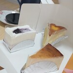 バッケン シューベルト - チーズケーキ3種類