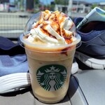 STARBUCKS COFFEE Takamatsu San Furawa Tori Ten - バナナブリュレフラペチーノ♡