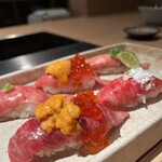 harami yakiniku niku to meshi niku zushi - 