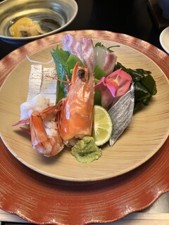 Awaji Yumesenkei - 夜ご飯の刺身