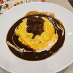 COCO'S Airport Dining Kansai Kokusai Kuko Ten - オムライスセット1580円