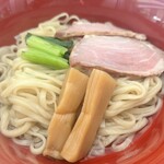 麺処青野 - 麺アップ