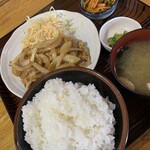 Daikatsu - 日替わり定食（焼肉定食¥700）