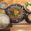 宮崎風土 くわんね - 【2024/6】カツオ飯定食＋ミニチキン南蛮