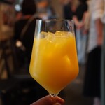 Marisqueria Sol - 二日酔いの為、大変恐縮ですがオレンジジュースでスタート、、