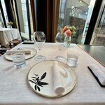 Bulgari Il Ristorante Luca Fantin - テーブルセッティング