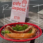 cafe Repost - ワタナベハム工房ソーセージ-HOT DOG-