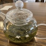 喫茶室 了見 - 高瀬の玄米茶ホット