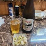 Sake Dokoro Sho - 瓶ビールとお通し