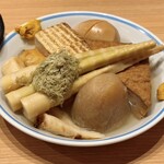 Ekimae Ramen Hige - 富山おでん（盛り合わせ）