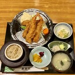 Shojikiya - 海老フライ定食1000円