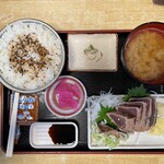 居酒屋こじま - かつおのたたき定食